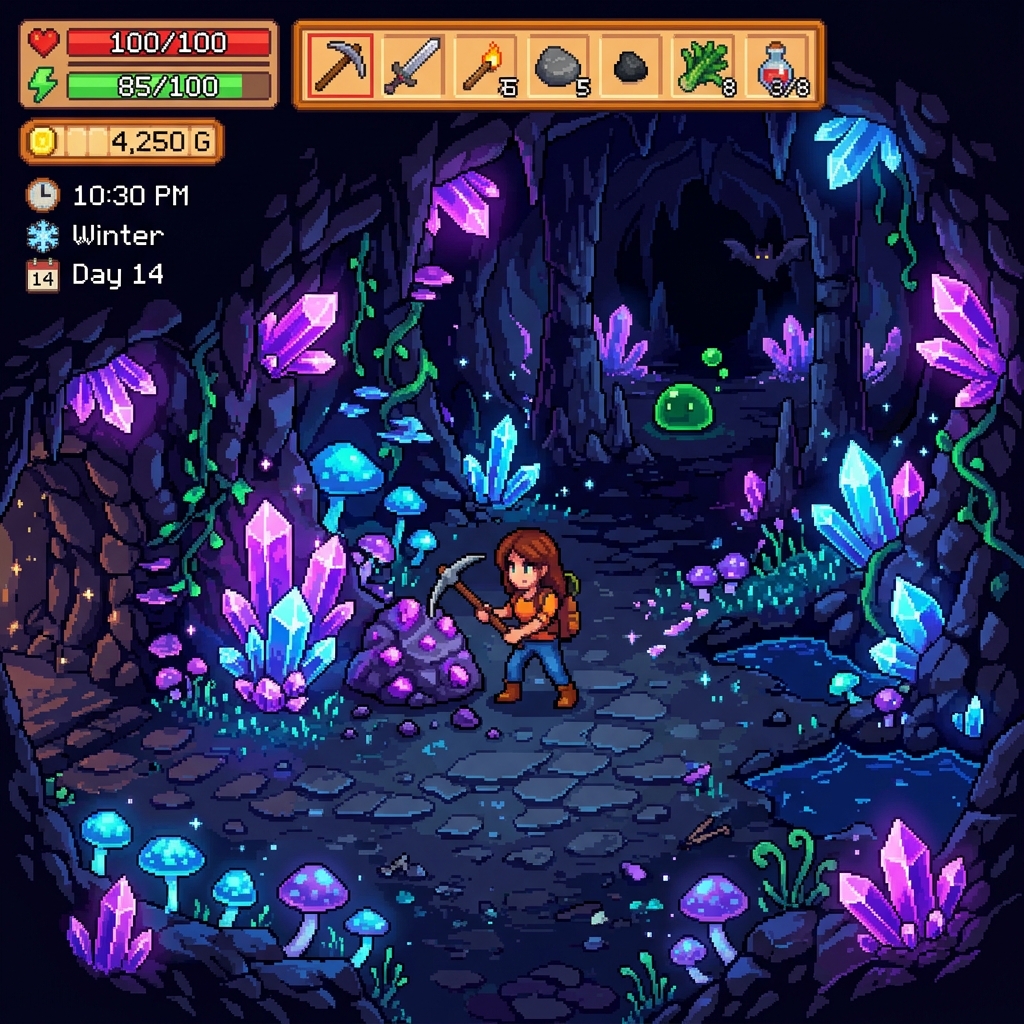 Neon Borough Mining